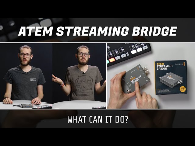 ATEM Streaming Bridge - What can it do? // Show and Tell Ep.74