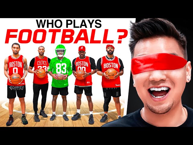 9 Hoopers vs 1 Secret Football Player