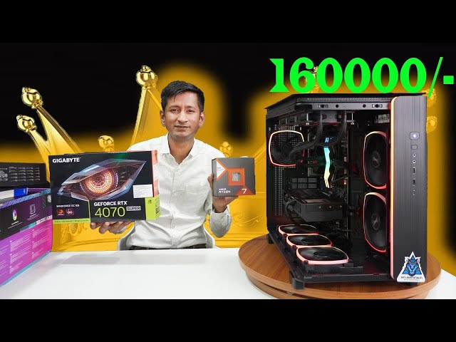 Super  WiTH RYZEN 7 7800X3D & RTX 4070Super | Amazing Build At Scl Gaming Amazing Pc Building Store
