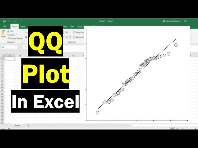 How To Create A QQ Plot In Excel
