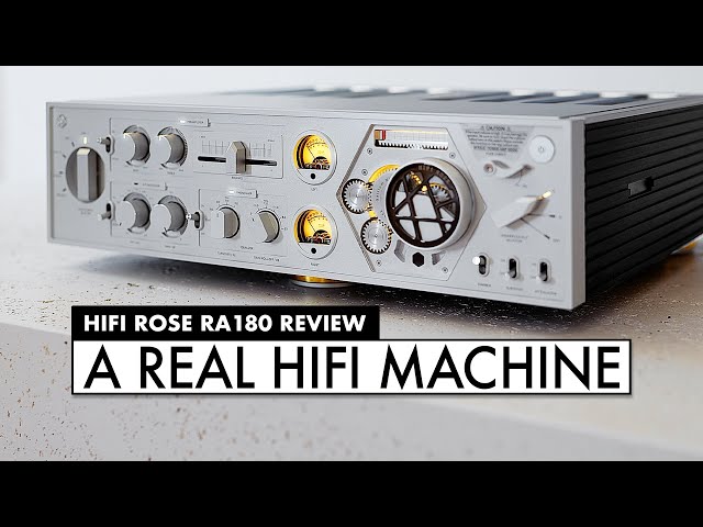 HiFi Jewelry 💍 HiFi Sound! RA180 HIFI ROSE AMP REVIEW