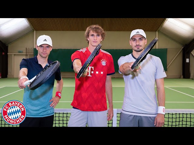 ThoMats #9 | Tennis Challenge w/ Alex Zverev | Müller vs. Hummels