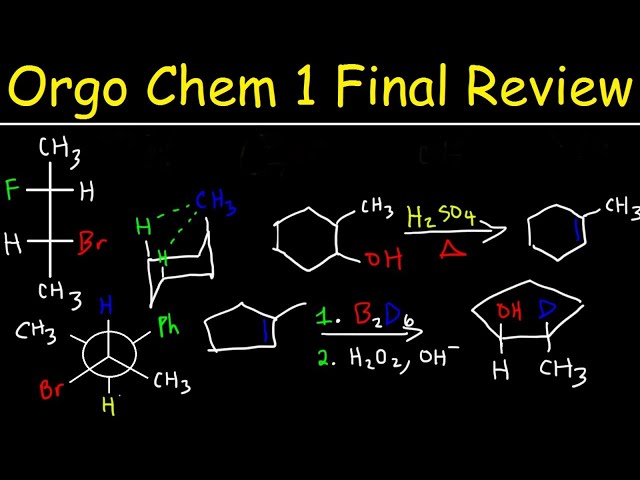 Organic Chemistry 1 Final Exam Review Part 2 - Membership