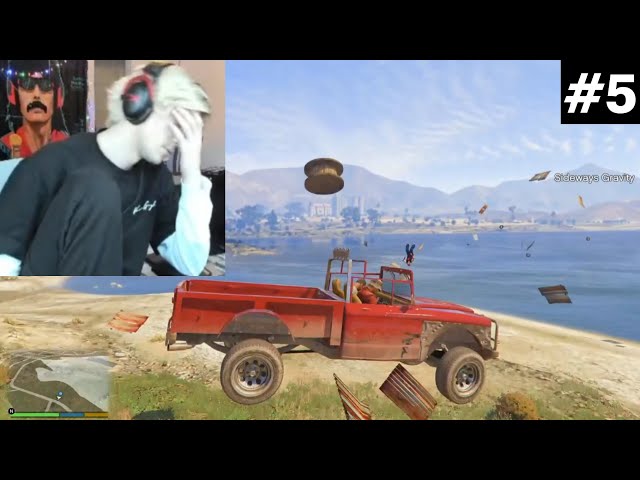xQc Playing GTA V Story Mode But In Chaos Mode Highlights #5