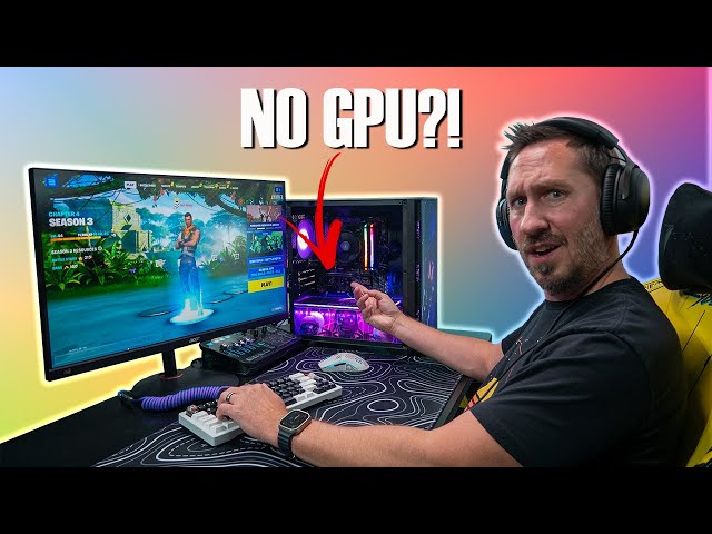 Gaming On A PC With NO GPU?! Testing Out The 5600G!
