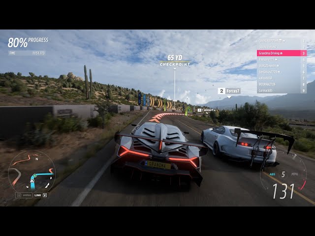Forza Horizon 5 - Amazing Online Race In The Colossus!