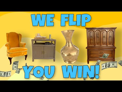 Furniture Flipping - Profit Giveaway Series