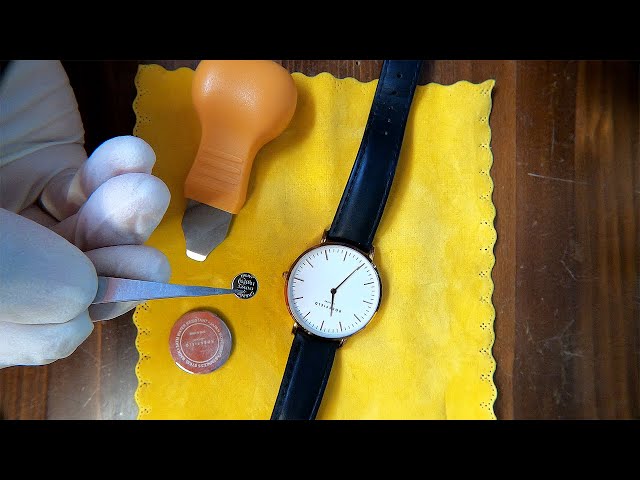 Rosefield Watch Battery Change (Replacement)