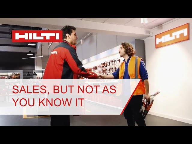 Hilti Careers – Sales, but not as you know it