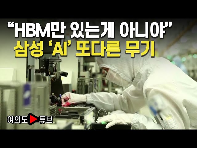 [여의도튜브] "HBM만 있는게 아니야" 삼성 'AI' 또다른 무기 / 머니투데이방송