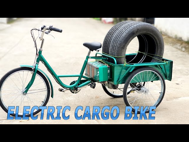 Build Electric Cargo Bike Using 750W Reducer Brushless Motor