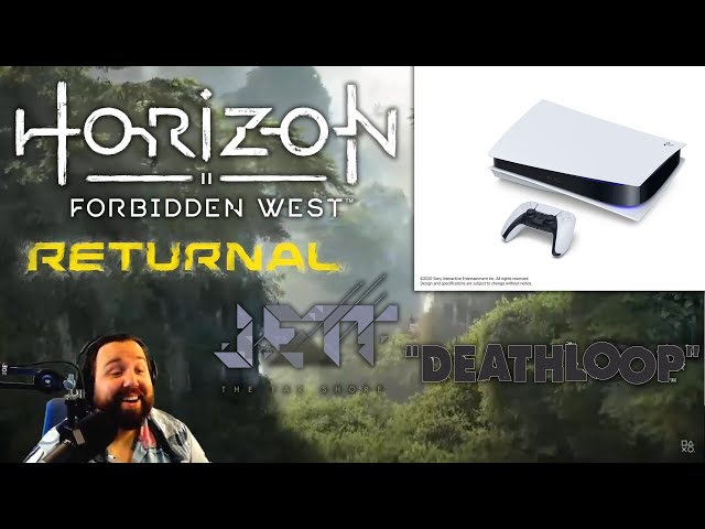 Playstation 5 REVEAL LIVESTREAM : NEW PS5 Gameplay // New Horizon Zero Dawn 2 Footage!