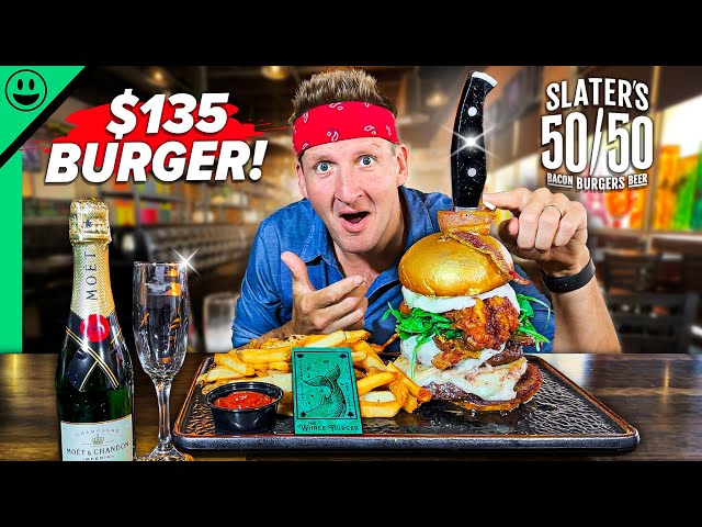 $17 vs $135 Las Vegas Burger!! Biggest Gamble of My Life!!