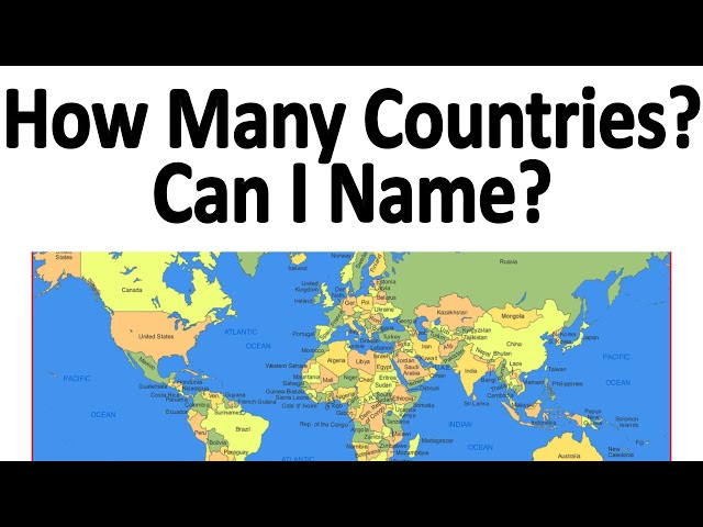 American tries to name half the world's countries. My 100,000 subscriber celebration!