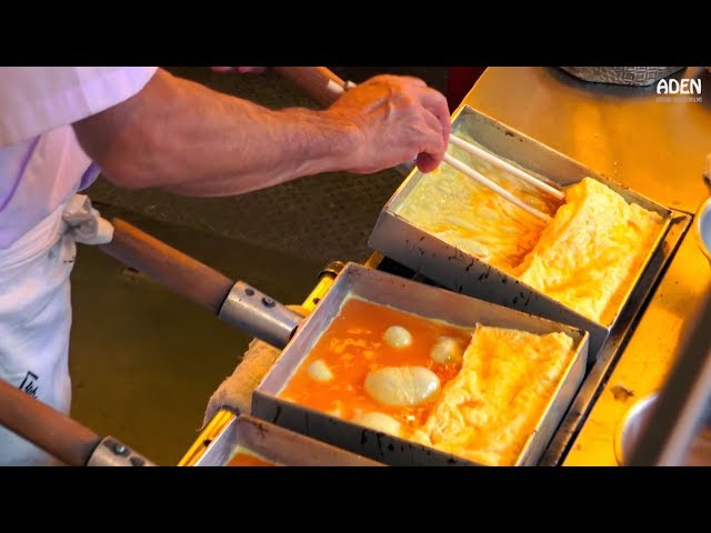 Japan Street Food - Tamagoyaki Japanese Omelette