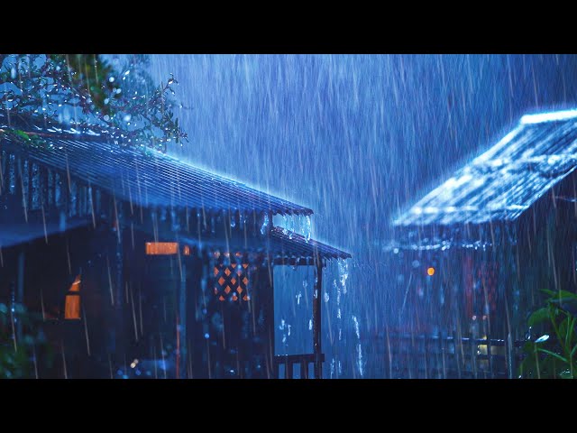 99.99% Of You Will Sleep Well With These Rain Sounds ⛈️ Loud Rain Sounds For Sleeping