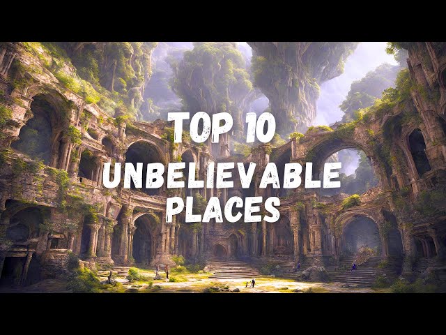 Top 10 Most Unbelievable Places on Earth | Travel Guide Video