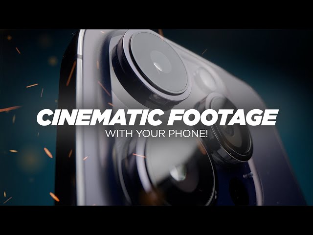 How to shoot CINEMATIC VIDEOS on your PHONE | Behind the Scenes w/ iPhone 14 Pro