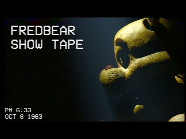 Fredbear Show Testing Tape, October 8 1983