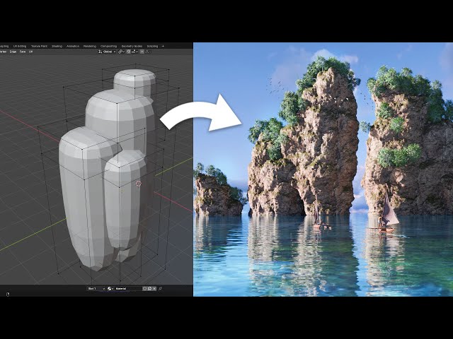 How To Create Rocky Surfaces in Blender