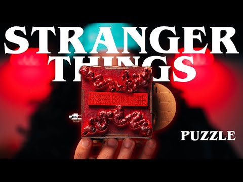 Solving A Stranger Things Puzzle!! - Upside Down Cube