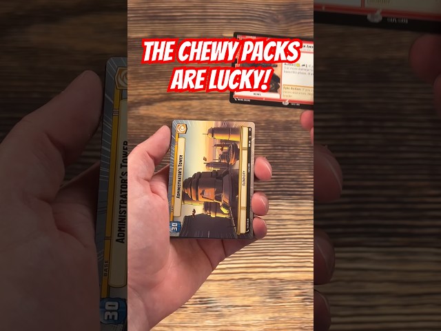 Star Wars Unlimited - Chewy Packs are lucky! #starwarsunlimited #starwars #shorts