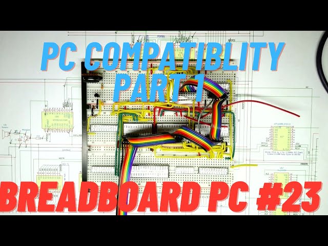 Breadboard 8088 PC Compatibility Part 1 #23