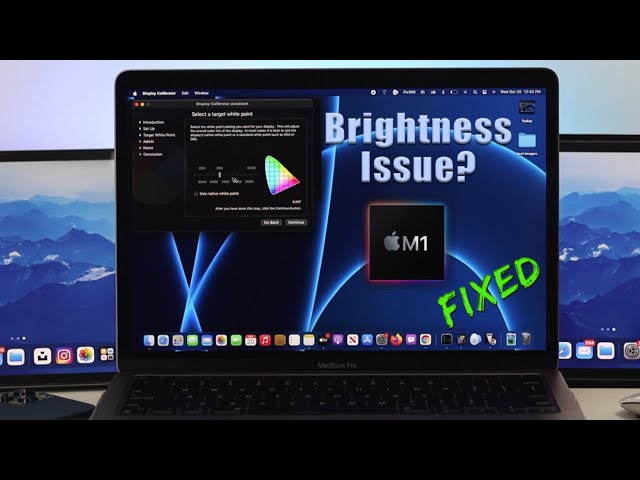 Fixed- Brightness Issues on MacOS Monterey!