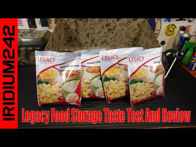 Legacy Food Storage Taste Test And Review