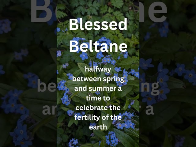 Blessed Beltane 🌞
