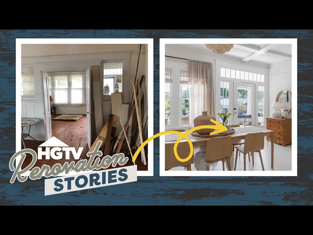 A Tree Fell on Their House Mid-Reno 😱 🥴 | HGTV Renovation Stories | Atlanta