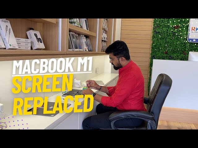 How to replace MacBook Pro M1 screen #diy