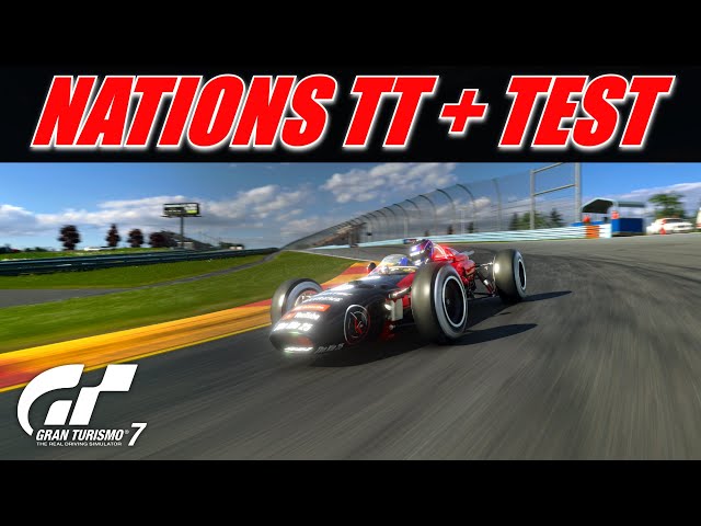 Gran Turismo 7 - Nations Round 2 TT Plus Test