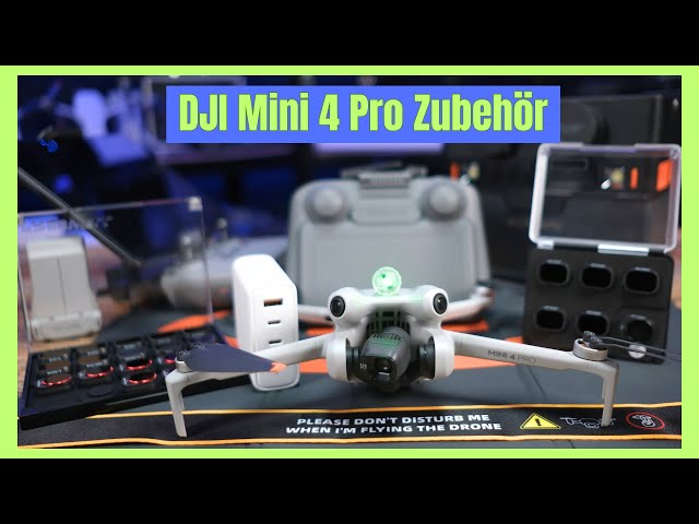 DJI Mini 4 Pro Zubehör ! Was ich für die Drohne nutze !