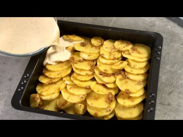 MITTAGESSEN OHNE FLEISCH - ein schnelles und leckeres Rezept für Kartoffeln im Ofen!
