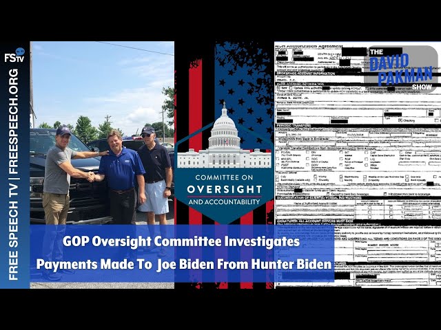 David Pakman | GOP Oversight Committee Investigates  Payments Made To  Joe Biden From Hunter Biden