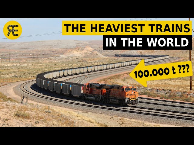 Top 10 Heaviest Trains Worldwide (Explained)