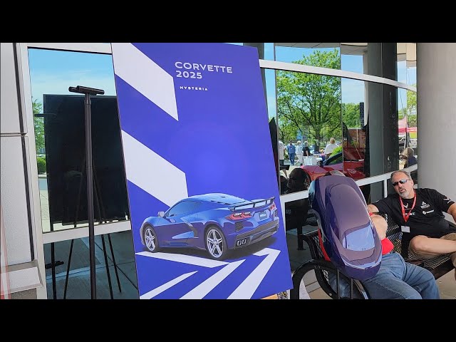 New Corvette Colors for 2025 Revealed