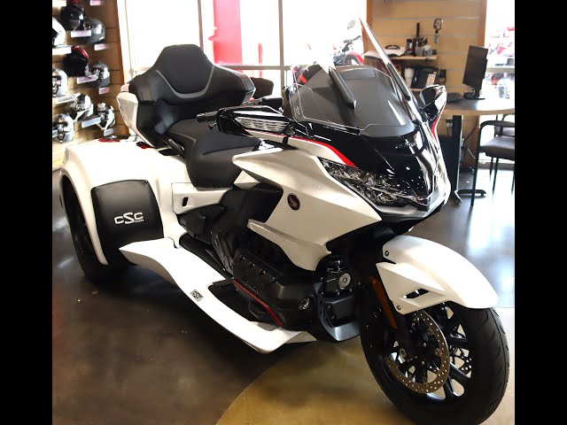 New 2024 Honda Goldwing Tour DCT model we converted to a California Side Car Encore Trike