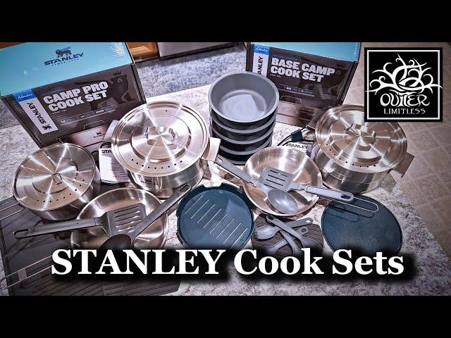 Stanley Cook Sets: Side-By-Side Comparison - Cooking and Serving Comprehensive Kits!