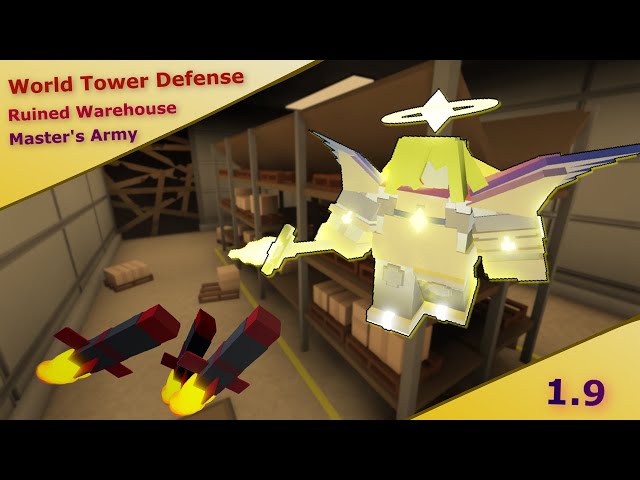 World Tower Defense MAT Ruined Warehouse Quad (Roblox)