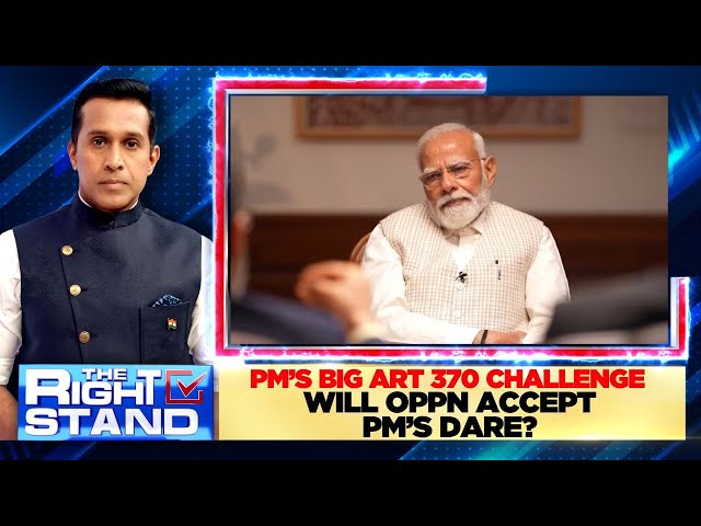 Modi News | I Challenge Congress To Say They Will Restore Article 370: PM Modi | #PMModiToNews18