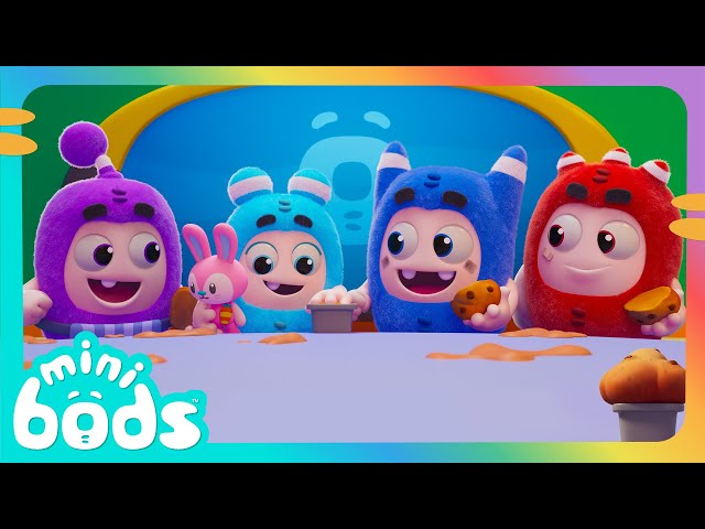 Lulu's Bake Off! 🧁 | Minibods | Preschool Cartoons for Toddlers