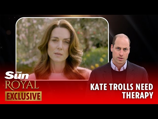 Kate was right to do cancer video without William, says royal expert - her critics need therapy