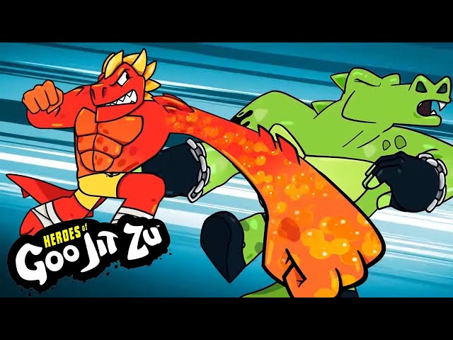 Adventures Of The GOO! ⚡️ HEROES OF GOO JIT ZU | New Compilation | Cartoon For Kids