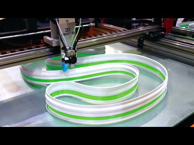 The process of mass-producing LED Signboard with high-performance 3D printers.LED signboard in Korea