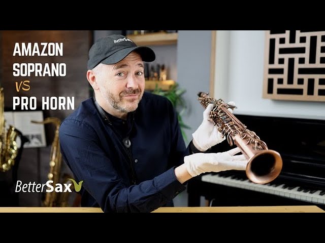 Cheap Amazon Soprano Sax VS Professional Instrument | Unboxing + Review