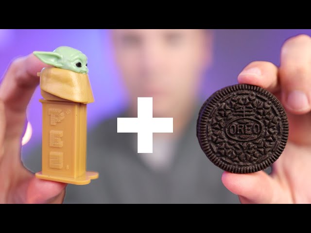 Oreo PEZ Dispenser - The Ultimate Candy Cookie Combination!