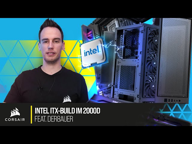 Intel Gaming-Build im 2000D Mini-ITX-Format feat. @der8auer 🤏💪