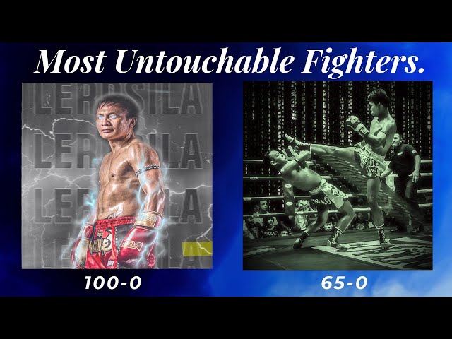 Most Untouchable Fighters of All Time